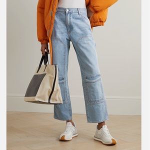 GRLFRND Milla Utility High Rise Straight Leg Jean